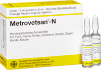 METROVETSAN N Injektionslösung vet. - 2X10X5ml
