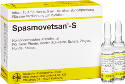 SPASMOVETSAN S Injektionslösung vet. - 20X5ml