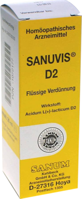 SANUVIS D 2 Tropfen - 30ml