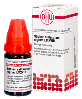 STIBIUM SULFURATUM NIGRUM LM XVIII Dilution - 10ml