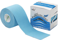 NASARA Kinesiotape 5 cmx5 m blau - 1Stk