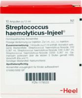 STREPTOCOCCUS HAEMOLYTICUS Injeel Ampullen - 10Stk