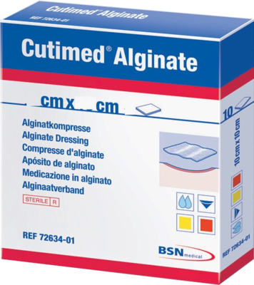 CUTIMED Alginate Alginattamponade 2,5x30 cm - 5Stk