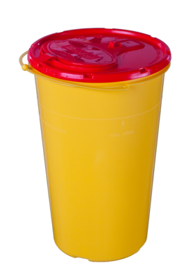 KANÜLENEIMER 1 l gelb - 1Stk