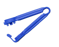 KATHETERKLEMME blau unsteril - 1Stk