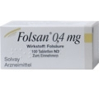FOLSAN 0,4 mg Tabletten - 100Stk - Vitamine & Stärkung