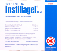 INSTILLAGEL - 10X11ml - Lokalanästhetika