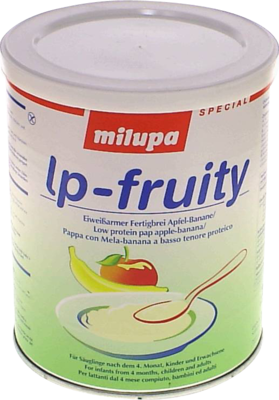 MILUPA LP Fruity Brei Apfel/Banane eiweißarm - 300g