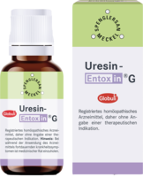 URESIN-Entoxin G Globuli - 10g - Stärkung & Steigerung der Blasen-& Nierenfunktion