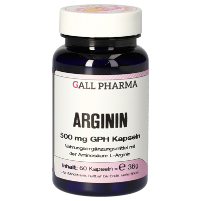 ARGININ 500 mg GPH Kapseln - 60Stk