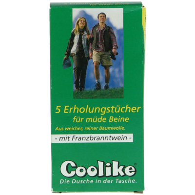 COOLIKE Erholungstuch.f.müde Beine m.FBW - 5Stk