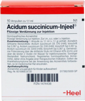 ACIDUM SUCCINICUM INJEEL Ampullen - 10Stk