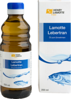 LEBERTRAN LAMOTTE H.V. - 250ml - Stärkungsnahrung