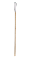 WATTESTÄBCHEN Holz 15 cm mittlerer Kopf - 100Stk