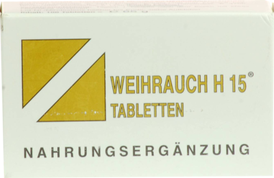 WEIHRAUCH H15 Tabletten - 100Stk