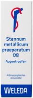 STANNUM METALLICUM praeparatum D 8 Augentropfen - 10ml