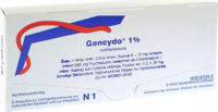 GENCYDO 1% Injektionslösung - 8Stk