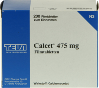 CALCET 475 mg Filmtabletten - 200Stk
