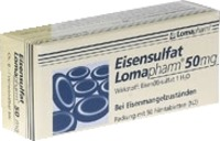 EISENSULFAT Lomapharm 50 mg Filmtabletten - 100Stk
