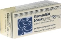 EISENSULFAT Lomapharm 100 mg Filmtabletten - 50Stk