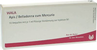 APIS BELLADONNA cum Mercurio Ampullen - 10X1ml