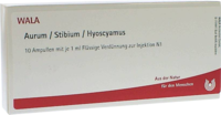 AURUM/STIBIUM/Hyoscyamus Ampullen - 10X1ml