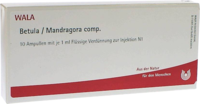 BETULA/MANDRAGORA comp.Ampullen - 10X1ml