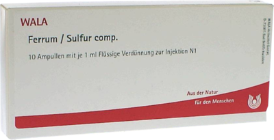 FERRUM SULFUR comp.Ampullen - 10X1ml
