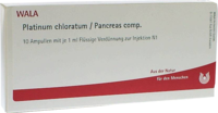 PLATINUM CHLORATUM/PANCREAS comp.Ampullen - 10X1ml