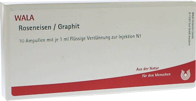 ROSENEISEN/Graphit Ampullen - 10X1ml