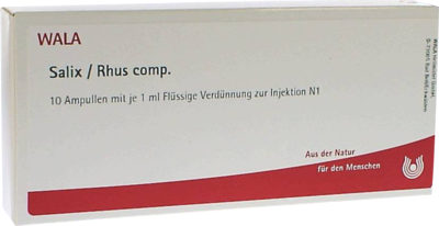 SALIX/RHUS comp.Ampullen - 10X1ml