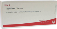 THYREOIDEA/Ferrum Ampullen - 10X1ml
