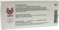 TORMENTILLA COMP.Ampullen - 10X1ml