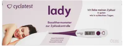 CYCLOTEST lady Basalthermometer (1 Stk) 