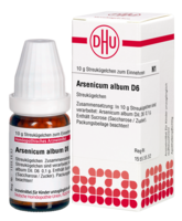 ARSENICUM ALBUM D 6 Globuli - 10g - A - A