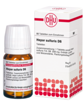 HEPAR SULFURIS D 6 Tabletten - 80Stk - F - H