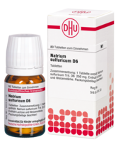 NATRIUM SULFURICUM D 6 Tabletten - 80Stk