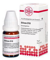SILICEA D 10 Globuli - 10g - R - T