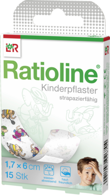 RATIOLINE kids Pflasterstrips - 15Stk - Pflasterstrips