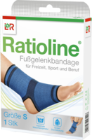 RATIOLINE active Fußgelenkbandage Gr.S - 1Stk - Fuß- und Rückenbandagen