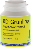 RD GRÜNLIPP Muschelkonzentrat Kapseln - 120Stk