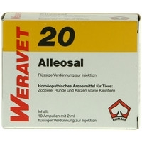 ALLEOSAL 20 Amp.f.Hunde/Katzen/Klein-u.Zootiere - 10X2ml