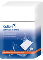 KOLIBRI comwash extra Waschhandschuh unfol.16x24cm - 50Stk