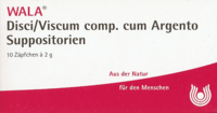 DISCI/Viscum comp.cum Argento Suppositorien - 10X2g