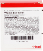 VITAMIN B2 INJEEL Ampullen - 10Stk