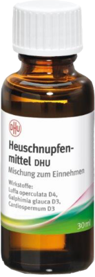 HEUSCHNUPFENMITTEL DHU Mischung - 30ml