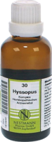 HYSSOPUS KOMPLEX Nr.30 Dilution - 50ml