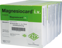MAGNESIOCARD i.v. Injektionslösung - 50X10ml