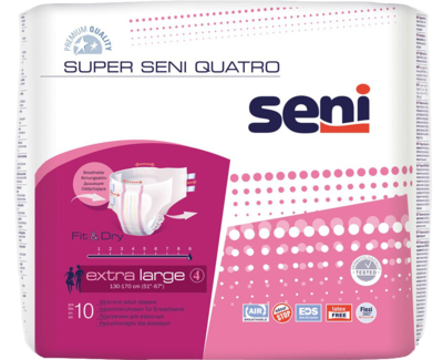 SENI Super Quatro Inkontinenzslip XL - 10Stk