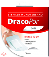 DRACOPOR Wundverband 8x10 cm steril - 5Stk